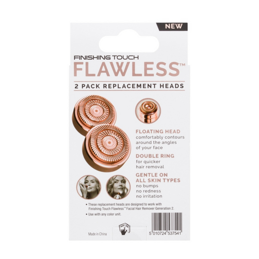 2 Cabeças de Reposição - Depilador Facial