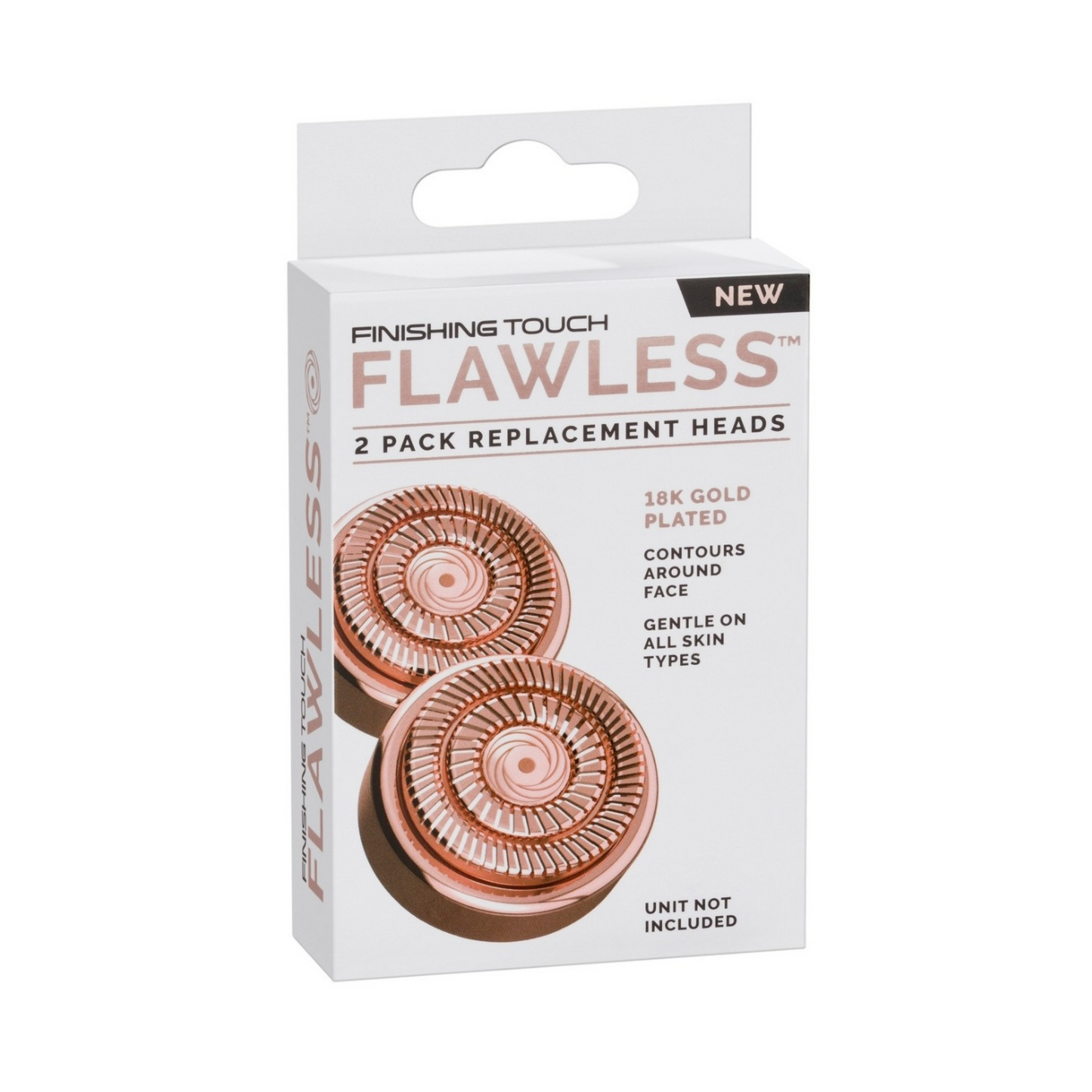 2 Cabeças de Reposição - Depilador Facial