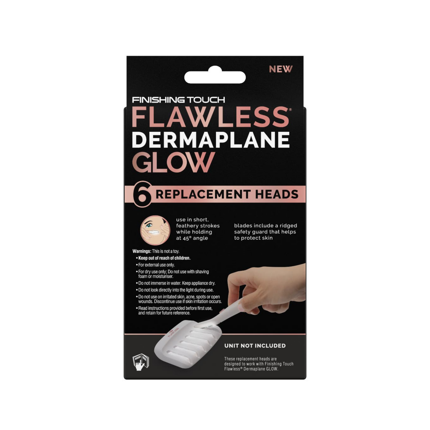 6 Lâminas de Reposição - Dermaplane