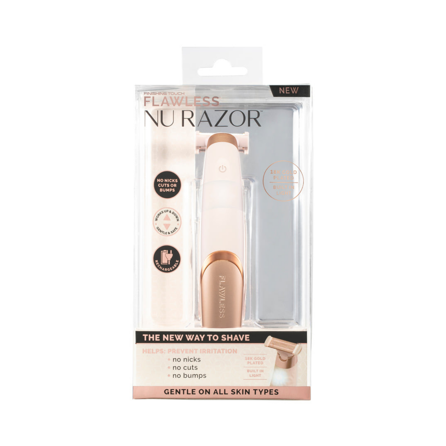 Depilador Nu Razor - Finishing Touch