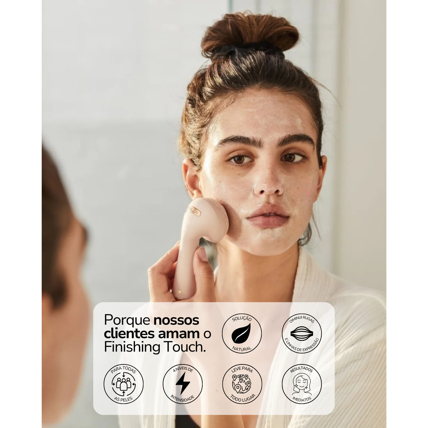 Massageador Facial Cleanse - Finishing Touch